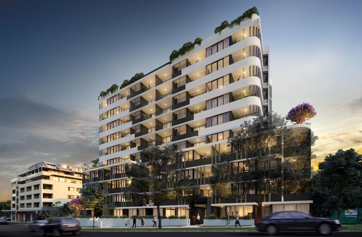Premiere Apartments Kogarah — 10-storey residential tower